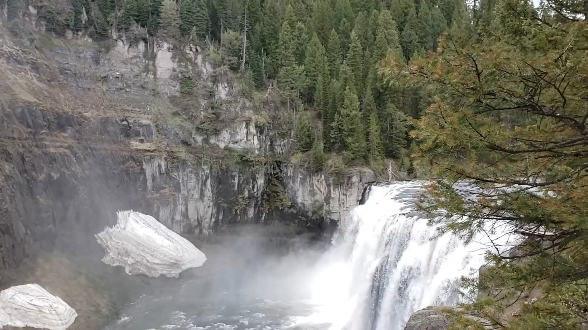 Idaho Mesa Falls - View